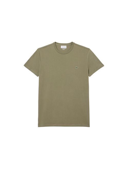 t-shirt lacoste | TH6709BMY VERDE